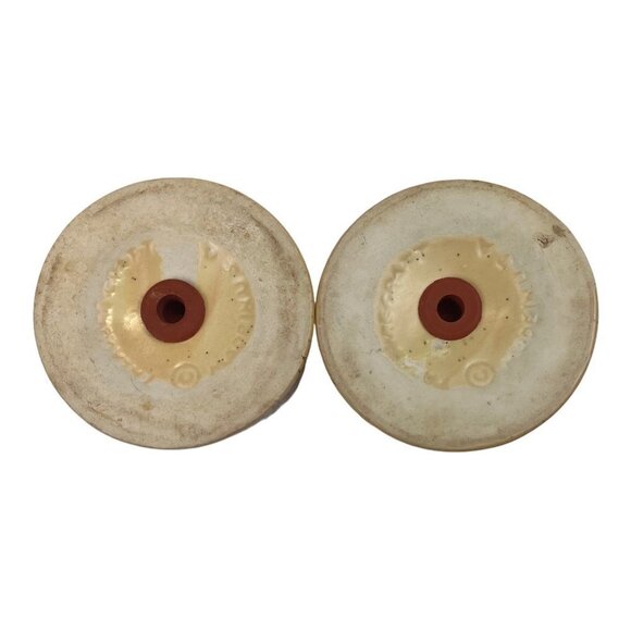 Treasure Craft Vintage Retro Butterfly Speckled Salt Pepper Shakers 1970s - Picture 3 of 6